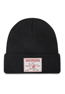 True Religion Шапка Concert Patch TRBEANIE15 Black 1001 - Mera.bg