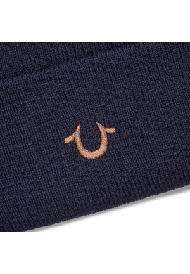 True Religion Шапка Core TRBEANIE03 Тъмносин - Mera.bg