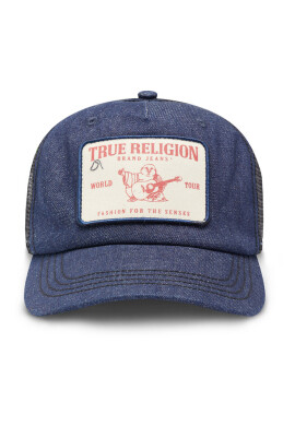 True Religion Шапка с козирка Concert Patch TR23449 Тъмносин - Mera.bg
