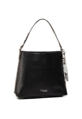 Trussardi Дамска чанта Iris Hobo Md Python 75B00917 Черен - Mera.bg