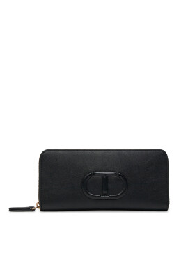 TWINSET Голям дамски портфейл 241TD8027 Черен - Mera.bg