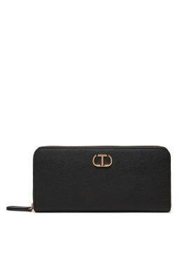 TWINSET Голям дамски портфейл 242TH7020 Черен - Mera.bg