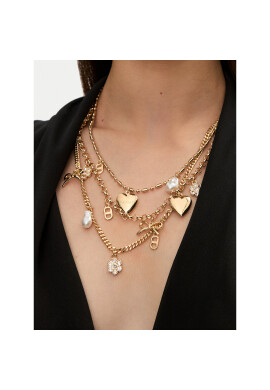 TWINSET Колие Collana 242TO5360 Златист - Mera.bg