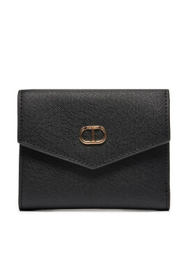 TWINSET Малък дамски портфейл 242TL8042 Черен - Mera.bg