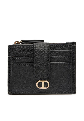 TWINSET Малък дамски портфейл 242TL8044 Черен - Mera.bg