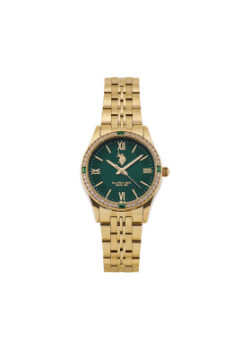U.S. Polo Assn. Часовник Giselle USP8324GR Златист - Mera.bg