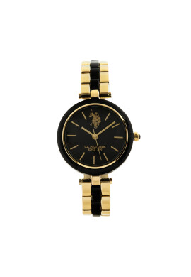 U.S. Polo Assn. Часовник USP8362BK Златист - Mera.bg
