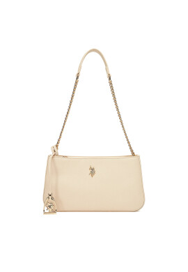 U.S. Polo Assn. Дамска чанта BIUXT8391WVP Бежов - Mera.bg