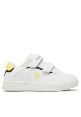 U.S. Polo Assn. Сникърси Ecrok ECROK007 WHI-YEL01 - Mera.bg