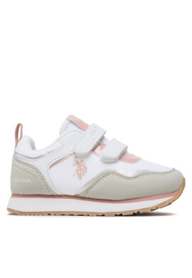 U.S. Polo Assn. Сникърси Nobik NOBIK009 WHI-PIN01 - Mera.bg
