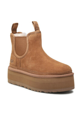 Ugg Апрески W Neumel Platform Chelsea 1134526 Кафяв - Mera.bg