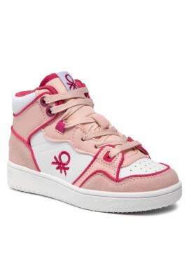 United Colors Of Benetton Сникърси Rod BTK127605 White/Lotus 1080 - Mera.bg