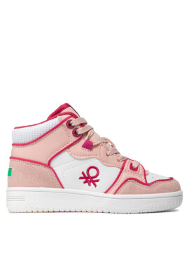 United Colors Of Benetton Сникърси Rod BTK127605 White/Lotus 1080 - Mera.bg