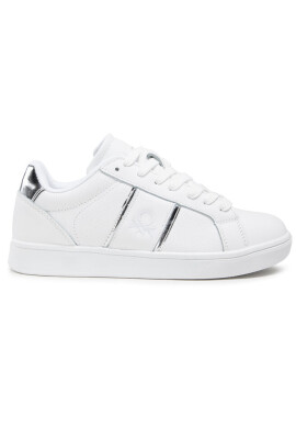 United Colors Of Benetton Сникърси Walk Lth BTW114010 White/Silver 1040 - Mera.bg