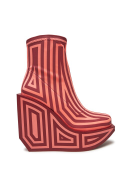 United Nude Боти Wa Bootie Hi 1087983182 Червен - Mera.bg
