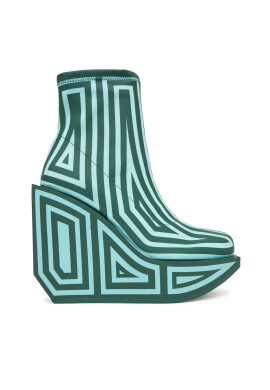 United Nude Боти Wa Bootie Hi 1087993382 Зелен - Mera.bg