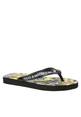 Versace Jeans Couture Джапанки 74VA3SQ7 Черен - Mera.bg