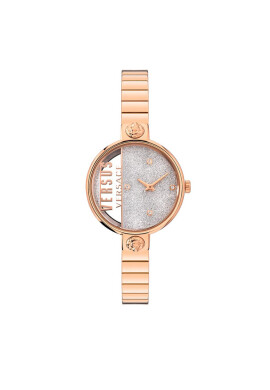 Versus Versace Часовник Rue Denoyez Glitte VSPZV0421 Rose Gold/Rose Gold - Mera.bg