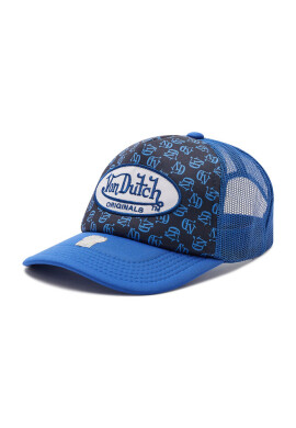 Von Dutch Шапка с козирка Tampa 7030169 Black Aop/Blue - Mera.bg