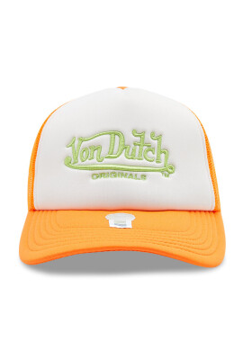 Von Dutch Шапка с козирка Trucker Atlanta 7030140 Оранжев - Mera.bg
