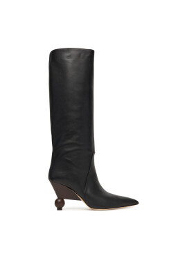 Weekend Max Mara Ботуши Tasca 2525796075600 Черен - Mera.bg