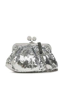 Weekend Max Mara Дамска чанта Egadi 2415511084 Silver - Mera.bg