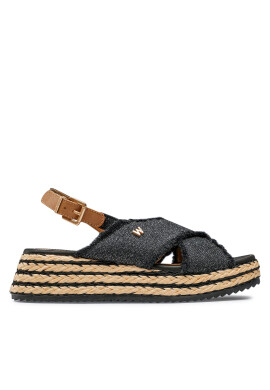 Wrangler Еспадрили Kim Tex Cross WL21635A Black/Pewter 309 - Mera.bg