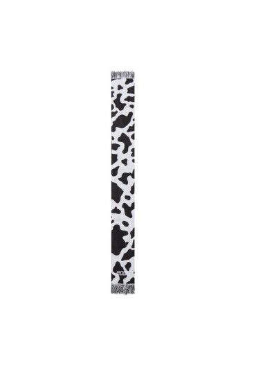 2005 Зимен шал Cowhide Scarf Бял - Mera.bg