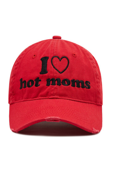 2005 Шапка с козирка Hot Moms Hat RED - Mera.bg