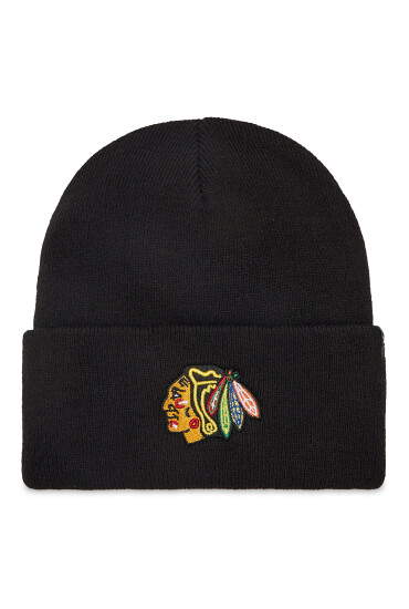 47 Brand Шапка Chicago Blackhawks H-HYMKR04ACE-BKA Черен - Mera.bg