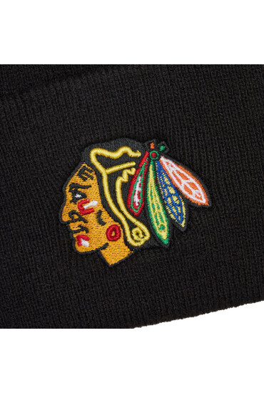 47 Brand Шапка Chicago Blackhawks H-HYMKR04ACE-BKA Черен - Mera.bg