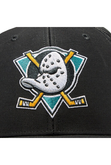 47 Brand Шапка с козирка NHL Anaheim Ducks '47 TRUCKER H-TRUKR25CTP-BKA Black - Mera.bg
