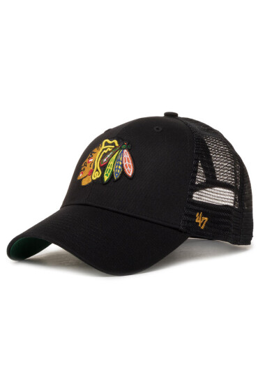47 Brand Шапка с козирка Bk Nkl Chicago H-BRANS04CTP-BK Black - Mera.bg
