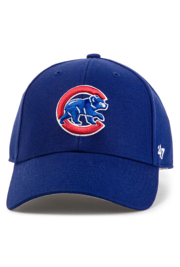 47 Brand Шапка с козирка Chicago Cubs B-MVP05WBV-DLA Тъмносин - Mera.bg