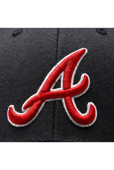 47 Brand Шапка с козирка MLB Atlanta Braves '47 MVP B-MVP01WBVRP-NY Тъмносин - Mera.bg
