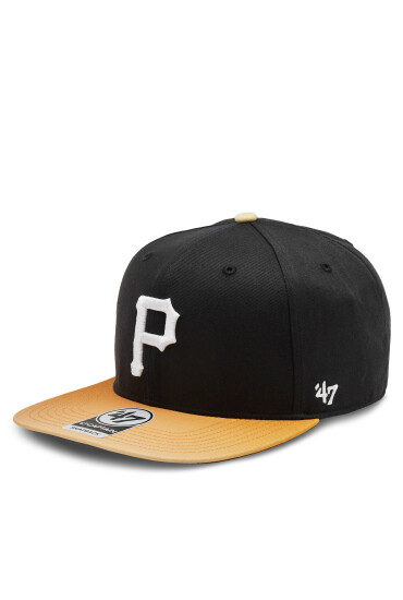 47 Brand Шапка с козирка Mlb Pittsburgh Pirates Paradigm Tt Snap ’47 Captain B-PDMCP20CTP-BK Черен - Mera.bg