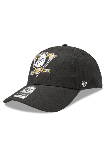 47 Brand Шапка с козирка NHL Anaheim Ducks Ballpark Snap 47 MVP H-BLPMS25WBP-BKA Черен - Mera.bg