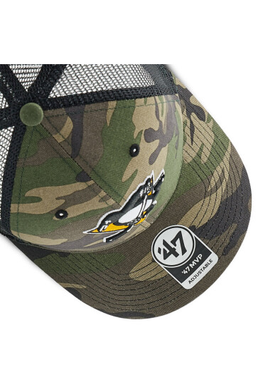 47 Brand Шапка с козирка NHL Pittsburgh Penguins Trucker H-CBRAN15GWP-CM Зелен - Mera.bg
