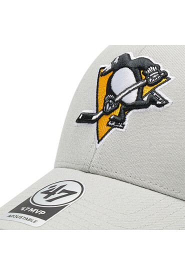 47 Brand Шапка с козирка Pittsburgh Penguins H-MVP15WBV-GY Gray - Mera.bg