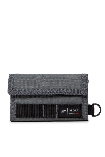 4F Голям мъжки портфейл AW22AWALU001 Сив - Mera.bg