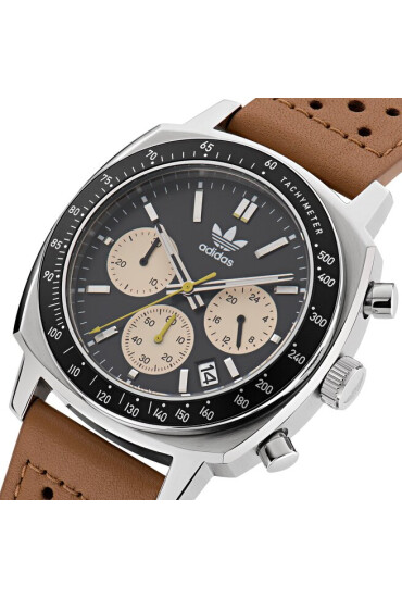 adidas Часовник Originals Master Originals One Chrono AOFH23576 Кафяв - Mera.bg