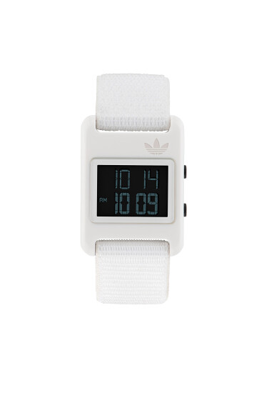 adidas Часовник Originals Retro Pop Digital Watch AOST23064 Бял - Mera.bg