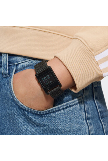 adidas Часовник Originals Retro Pop Digital Watch AOST23065 Black - Mera.bg
