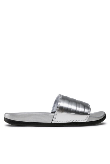 adidas Чехли adilette Comfort FW7683 Silver Metallic/Silver Metallic/Core Black - Mera.bg