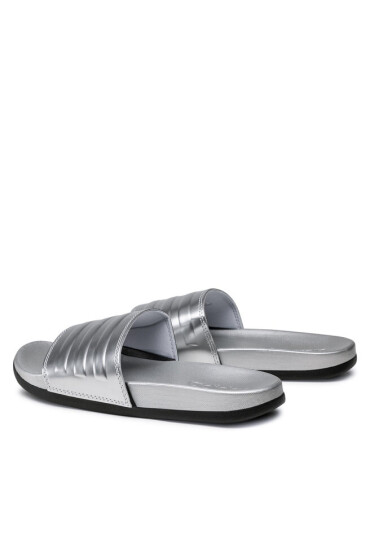 adidas Чехли adilette Comfort FW7683 Silver Metallic/Silver Metallic/Core Black - Mera.bg