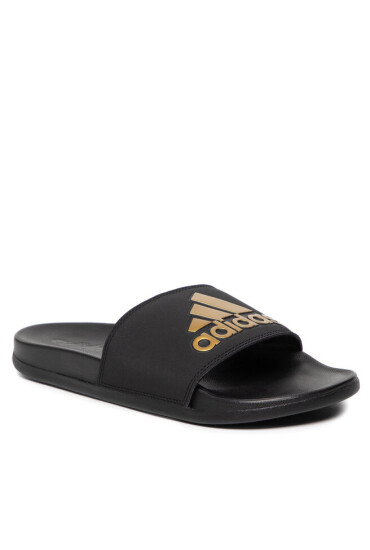 adidas Чехли adilette Comfort EG1850 Core Black/Gold Metallic/Core Black - Mera.bg