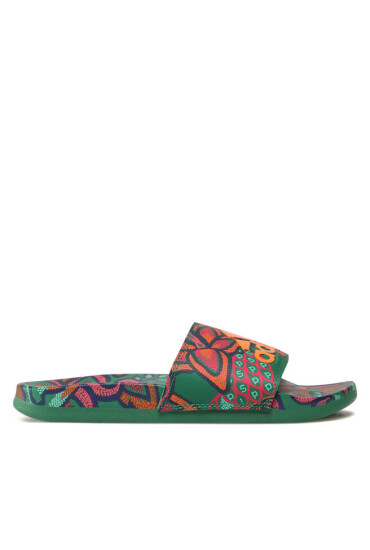 adidas Чехли adilette Comfort GX4302 Bold Green/Signal Orange/Vivid Berry - Mera.bg