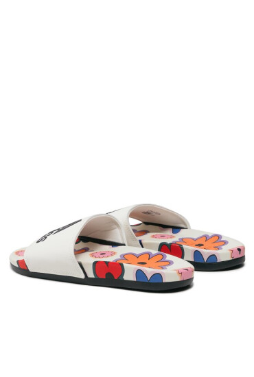 adidas Чехли adilette Comfort Sandals IE4971 Owhite/Cblack/Cblack - Mera.bg
