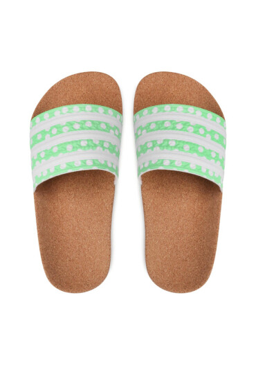 adidas Чехли adilette w GX9484 Зелен - Mera.bg