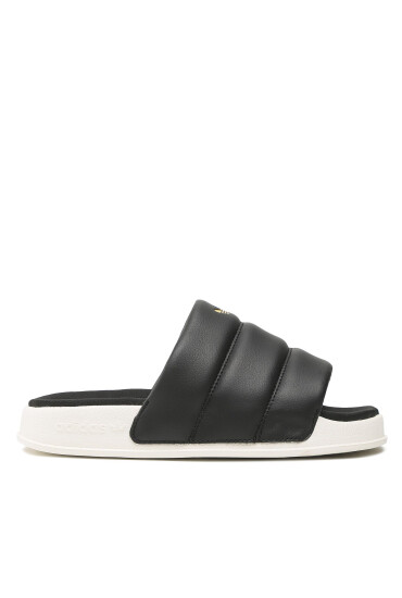 adidas Чехли Originals adilette Essential W FZ6162 Cblack/Owhite/Goldmt - Mera.bg
